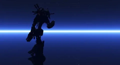 Robots Illustrazione stock