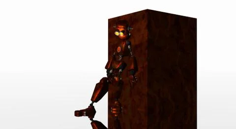 Robots Illustrazione stock