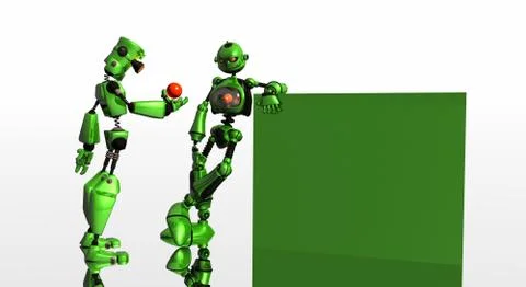 Robots Stock Illustration