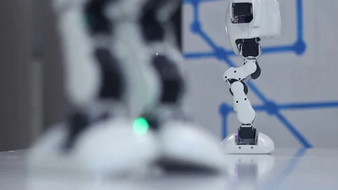 Robots move Stock Footage 81787438