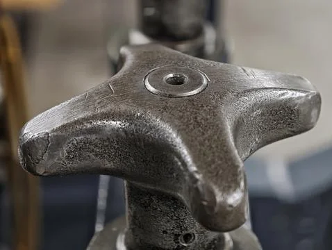 Robust Threaded Stem With Tactile Industrial Style And Easy Maintenance Fea.. Stock Photos