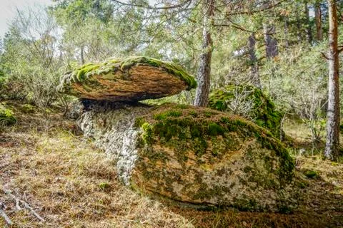 Roca Caballera Stock Photos