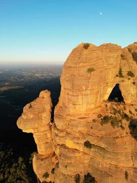 Roca Faradada  Spain Stock Photos