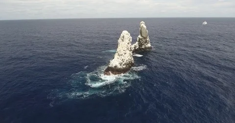 Roca partida, revillagigedo archipelago Stock Footage 84780879