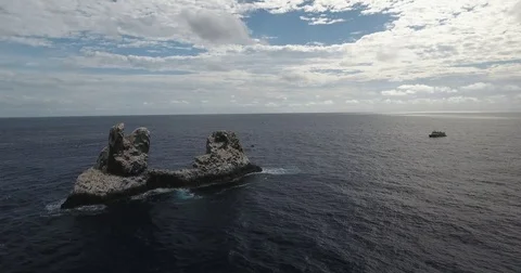 Roca partida, revillagigedo archipelago Stockbeeldmateriaal 84781026