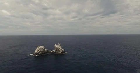 Roca partida, revillagigedo archipelago 库存影片 84781295