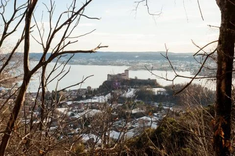 Rocca of Angera Stock Photos