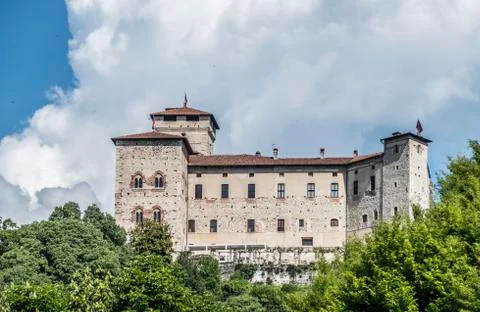 Rocca of Angera Stock Photos