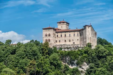 Rocca of Angera Stock Photos