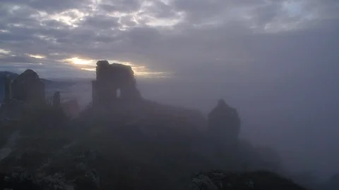 Rocca calascio Video stock 127740636