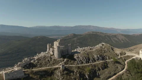 Rocca Calascio Stock Footage 302992626