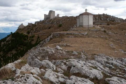 Rocca Calascio Stock Photos