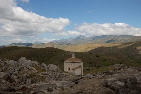 Rocca Calascio Stock Photos