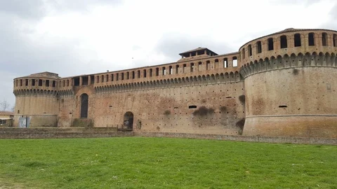 Rocca Sforzesca, Imola Stock Footage 89778554