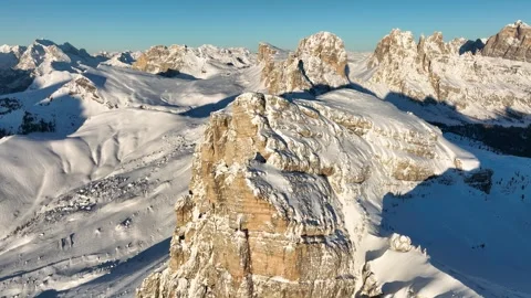 Rocchette - White mountain part five Video stock 275881912