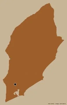 Rocha, department of Uruguay, on solid. Pattern Ilustração Stock