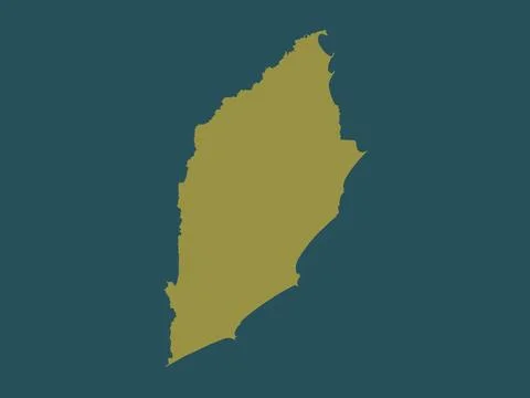 Rocha, Uruguay. Solid color shape イラスト素材