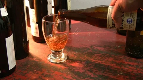 Rochefort beer Stock-Footage 8824871