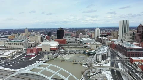 Into Rochester 2A Stock Footage 172107352