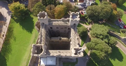 Rochester Castle 1 Stock Footage 232502278