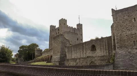 Rochester castle Stock Photos