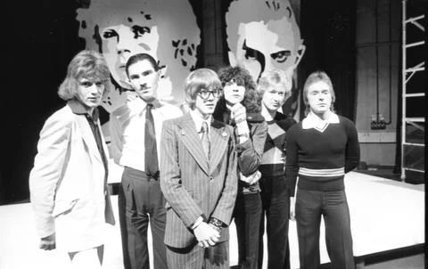 'Rock On With 45' TV Programme  - 1975 Stock Photos