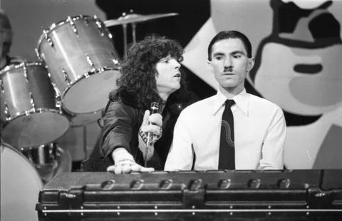 'Rock On With 45' TV Programme  - 1975 Stock Photos