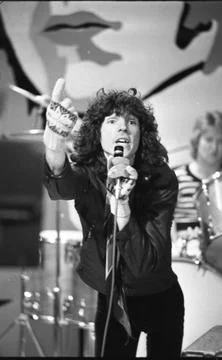 'Rock On With 45' TV Programme  - 1975 Stock Photos