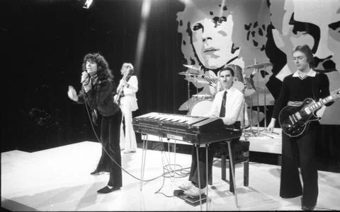 'Rock On With 45' TV Programme  - 1975 Stock Photos
