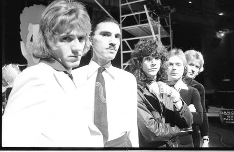 'Rock On With 45' TV Programme  - 1975 Stock Photos