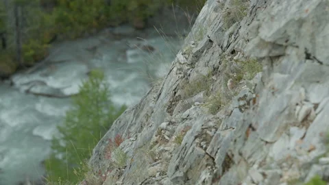 Rock and river Stock Footage 163845975