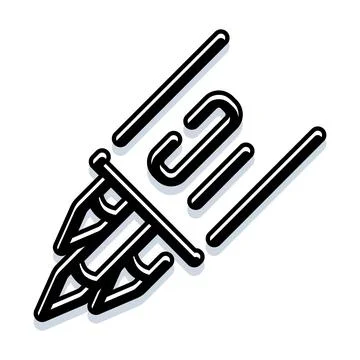 Rock and roll hand gesture symbol expressing music power Stock Illustration