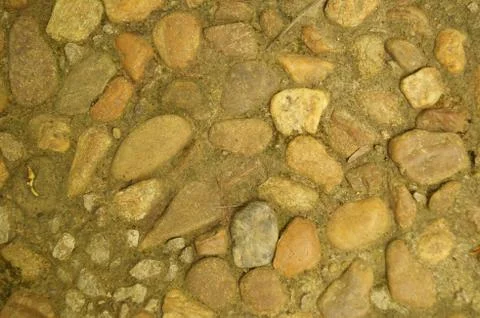 Rock and sand background Stock Photos