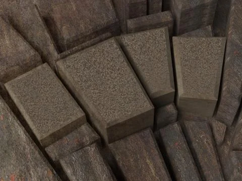 Rock bacground Stock Illustration