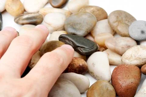 Rock background. Stock Photos