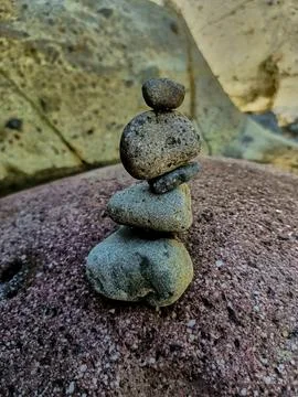 Rock Balancing Stock Photos