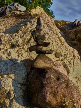 Rock Balancing Stock Photos