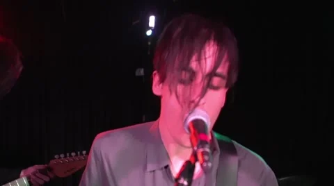Rock band performing on stage   動画素材 50664682