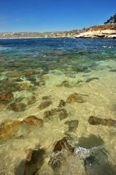 Rock beach Stock Photos
