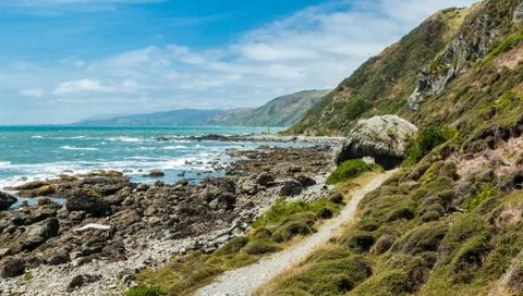 Rock Beach Foto stock