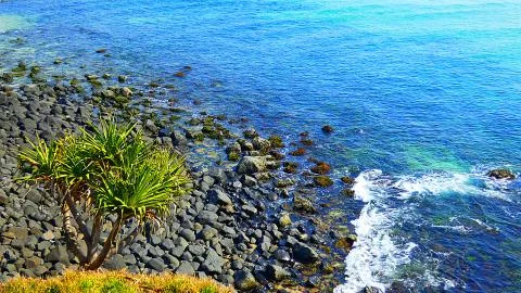 Rock Beach Stock Photos