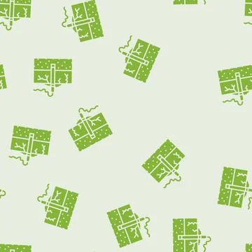 Rock blasting mining glyph seamless pattern 스톡 일러스트