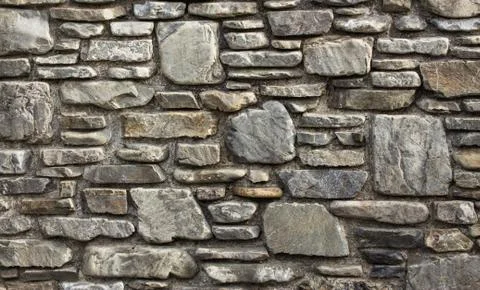 Rock block wall Stock Photos