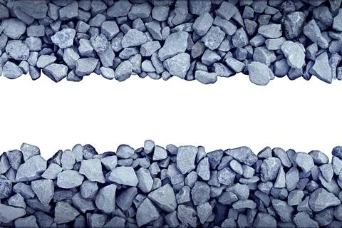 Rock Border Design Element Foto stock