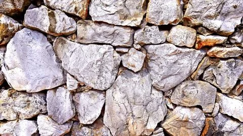 Rock Brick Wall Texture Background Stock Photos