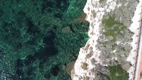 Rock calamosca sardinia Stock Footage 189249813