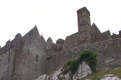 Rock of Cashel LowMS1 Stock Footage 1069499