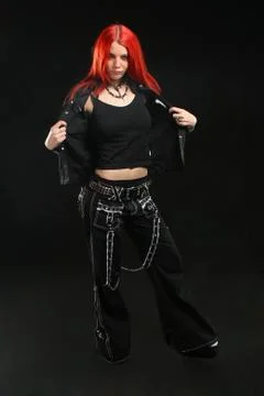 Rock chick Stock Photos