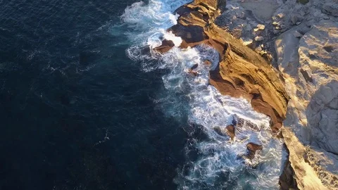 Rock Cliff Stock Footage 79474487