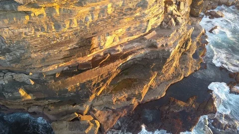 Rock Cliff Stock Footage 94688450